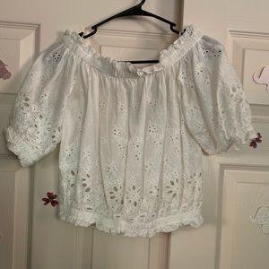 Off the shoulder top